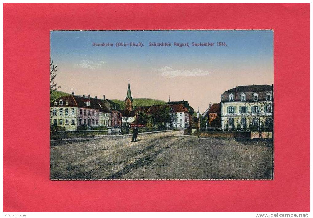 Cernay - Sennheim - 1914 - Restauration Zum Wintergarten - Cernay