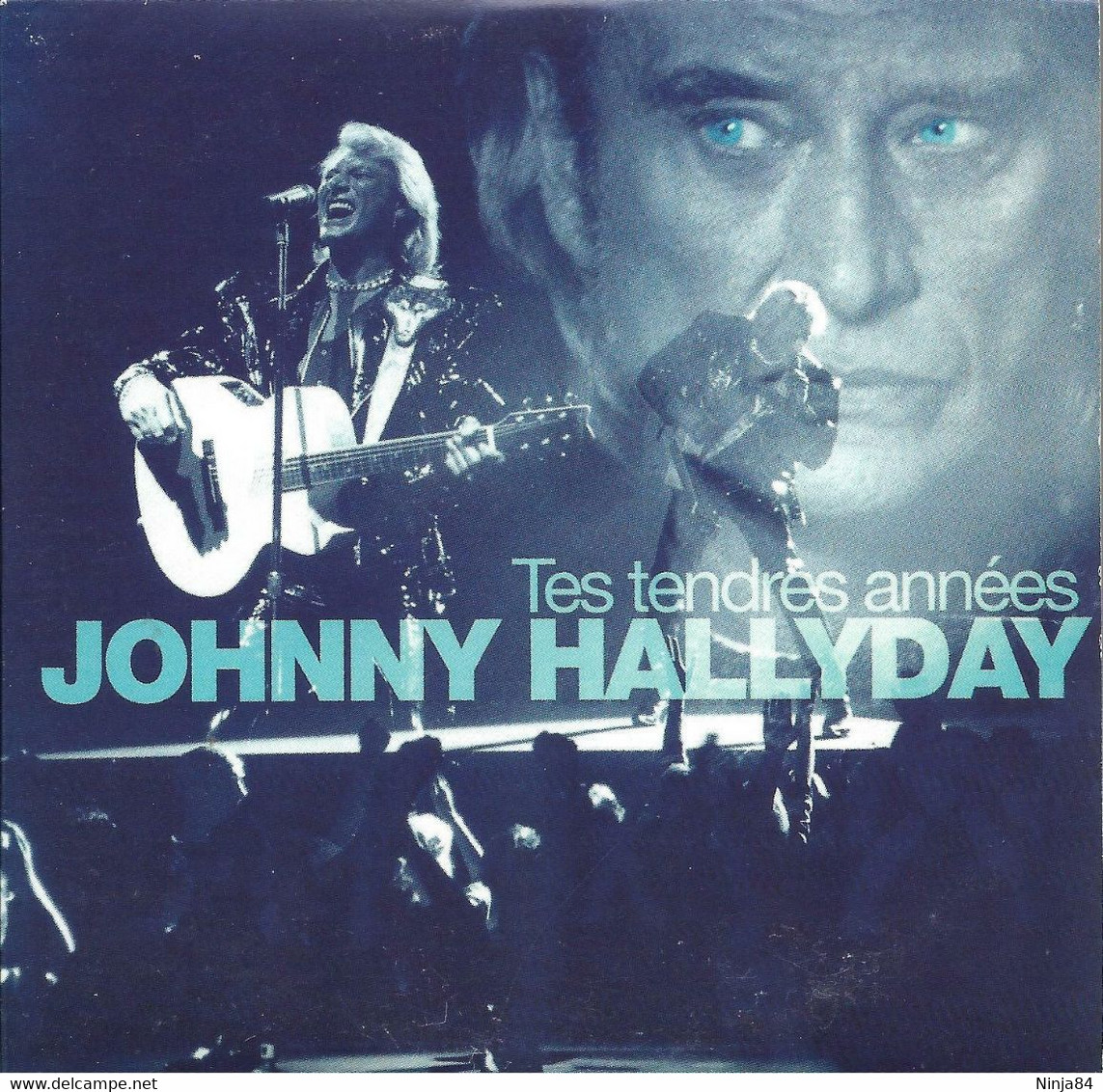 CDS  Johnny Hallyday  "  Tes Tendres Années  "  Promo - Collectors