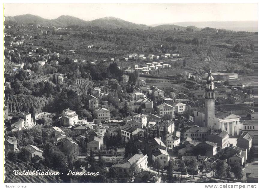VALDOBBIADENE (Treviso) - Panorama - 1959 - Treviso
