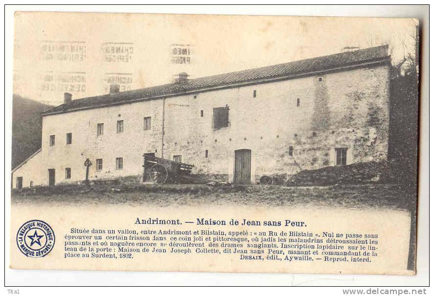 D4999 - Andrimont - Maison De Jean Sans Peur - Dison