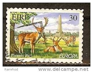 IRELAND 1999 Europa. Parks And Gardens - 40p. - Fallow Deer, Phoenix Park  FU Self-adhesive. - Usati