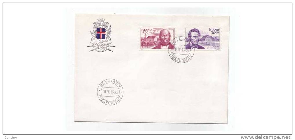 K177. Island / 1985 / FDC / Iceland / Hannes Stephensen / Windmills / Moulins / Molinos - Moulins