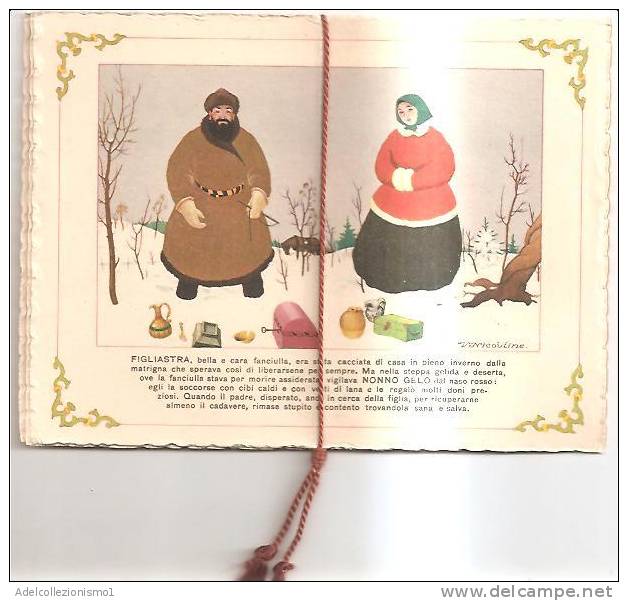 54174)calendario Fiabe Russe -  Bertelli Anno 1931 - Petit Format : 1921-40