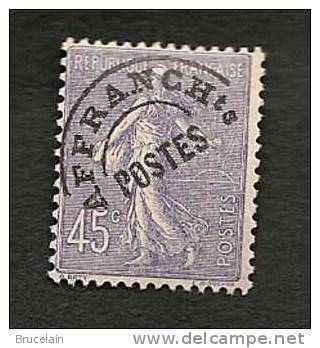 FRANCE  -  PRE OB   N°  46 -  *  - Cote 6  € - 1893-1947