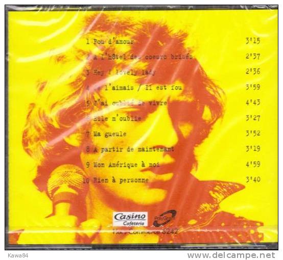 CD Johnny Hallyday / Michel Mallory / Elvis Presley / Pierre Billon / Didier Barbelivien "Les Années Johnny Vol: 2"Promo - Collectors