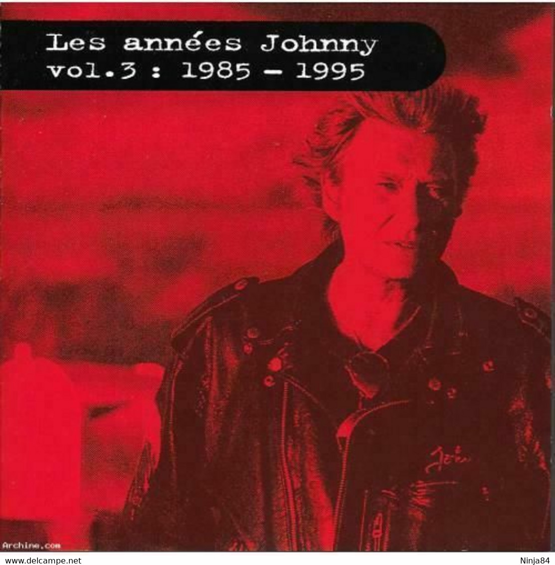 CD Johnny Hallyday / Berger / Goldman / Hallyday / Billon / Shuman " Les Années Johnny Vol: 3 " Promo - Collector's Editions