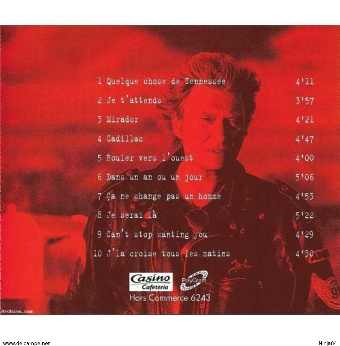 CD Johnny Hallyday / Berger / Goldman / Hallyday / Billon / Shuman " Les Années Johnny Vol: 3 " Promo - Collector's Editions