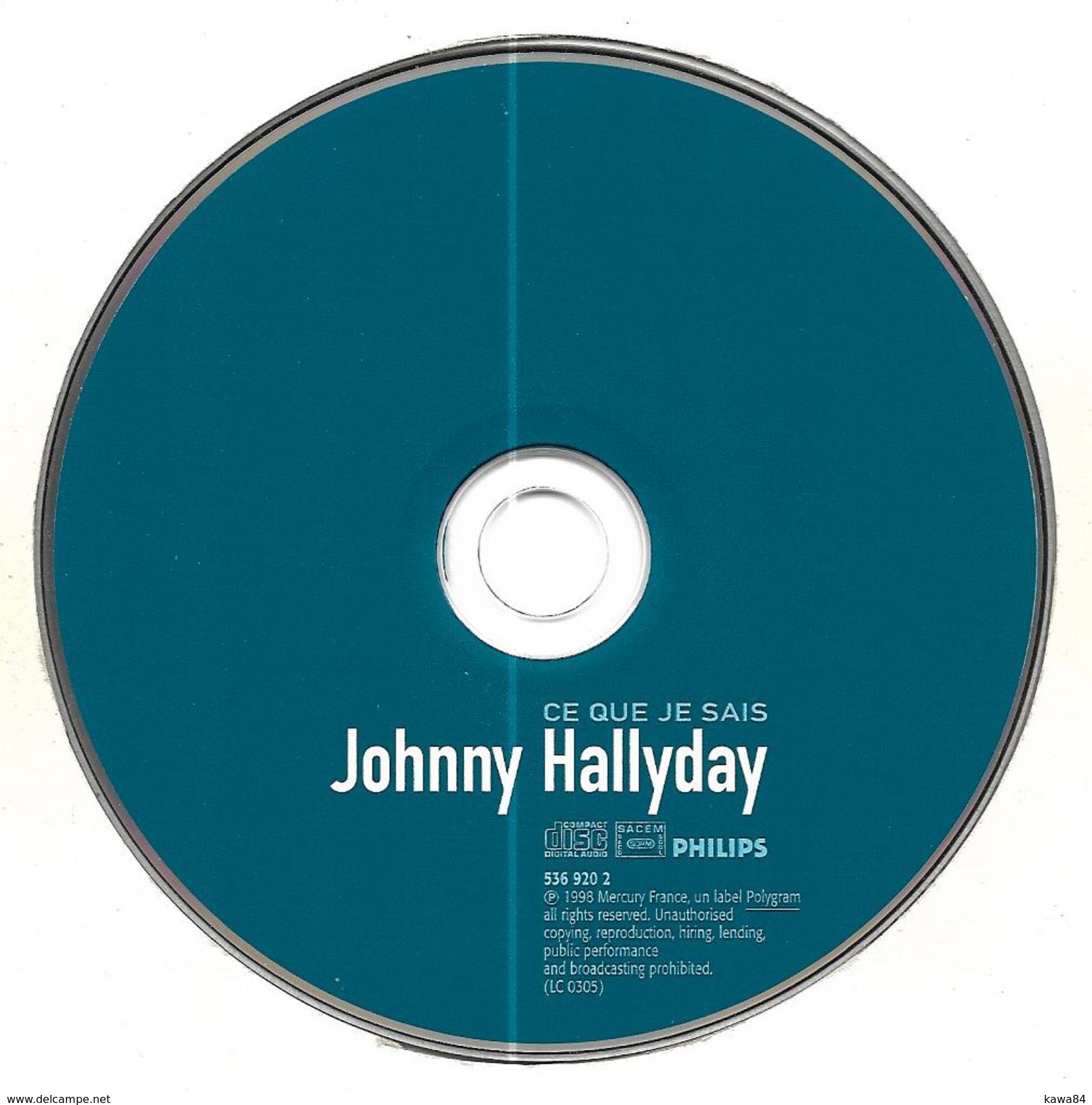 CD Johnny Hallyday / Pascal Obispo / Zazie " Ce Que Je Sais  " - Sonstige - Franz. Chansons