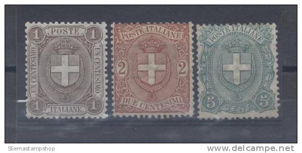 ITALY - 1896/97 COAT OF ARMS - V4028 - Neufs