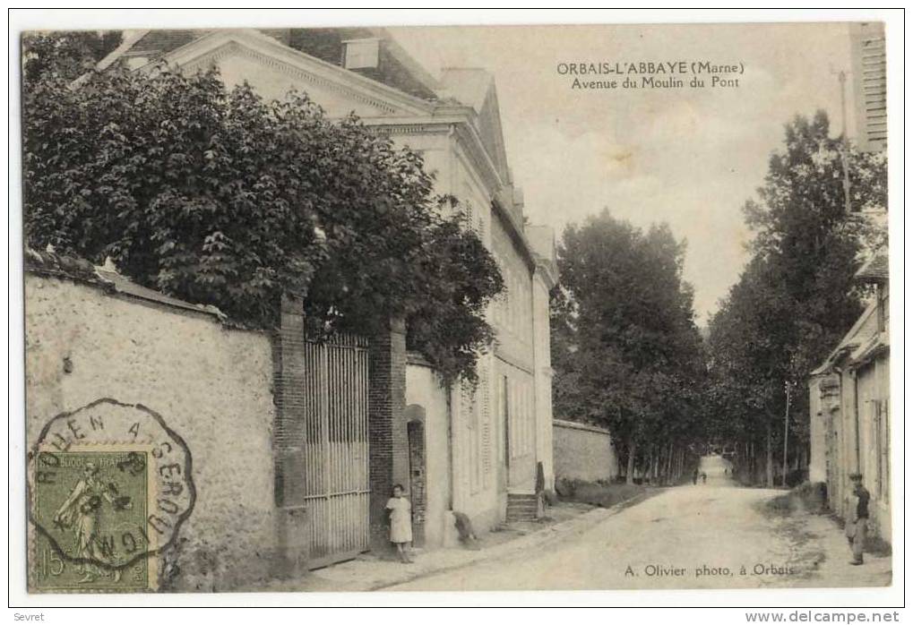 ORBAIS - L'ABBAYE. -  Avenue Du Moulin Du Pont - Autres & Non Classés