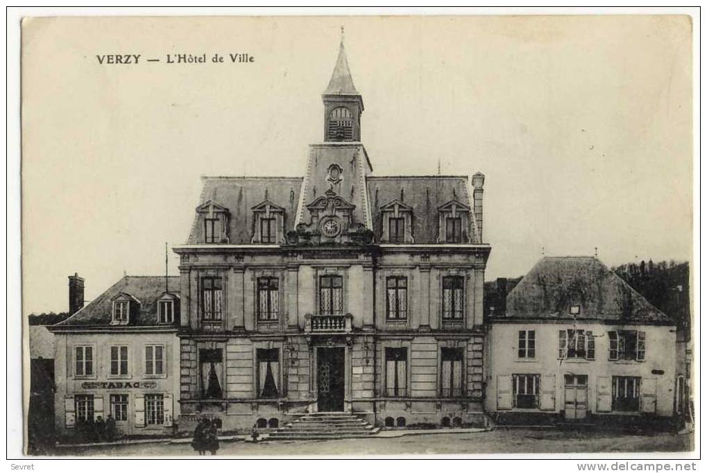 VERZY. - L'Hôtel De Ville - Verzy