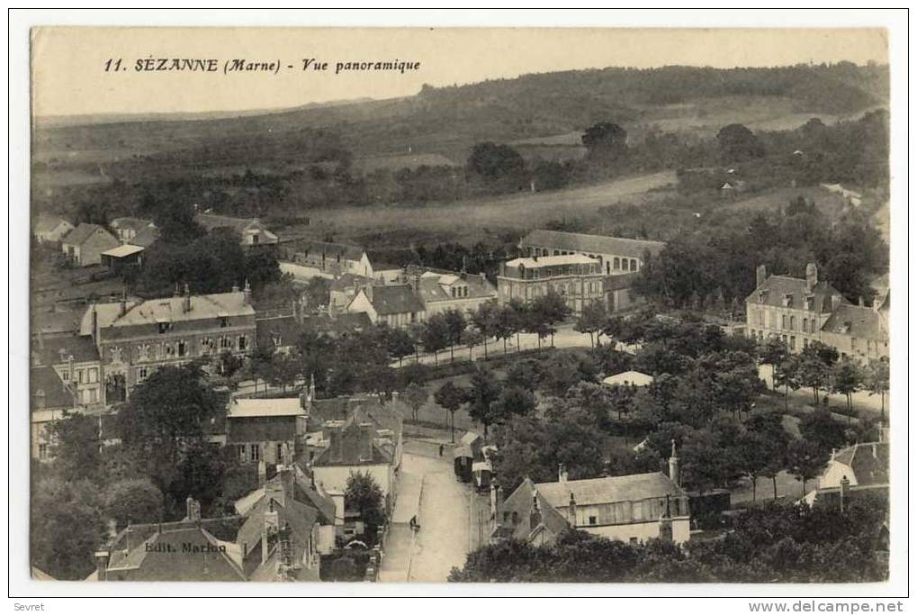 SEZANNE. - Vue Panoramique - Sezanne