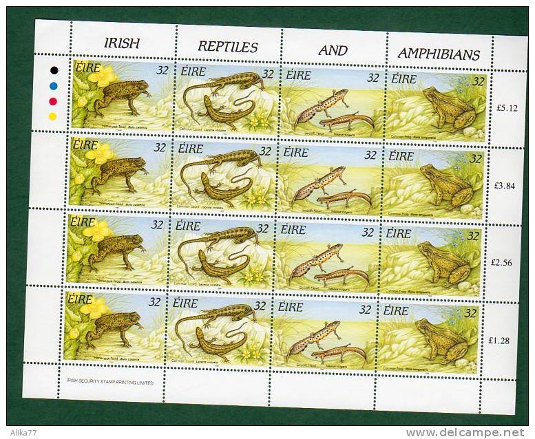 IRLANDE      Neuf **     Y. Et T.   N° 912 / 915  En Feuillet         Cote: 28,00 Euros - Ungebraucht