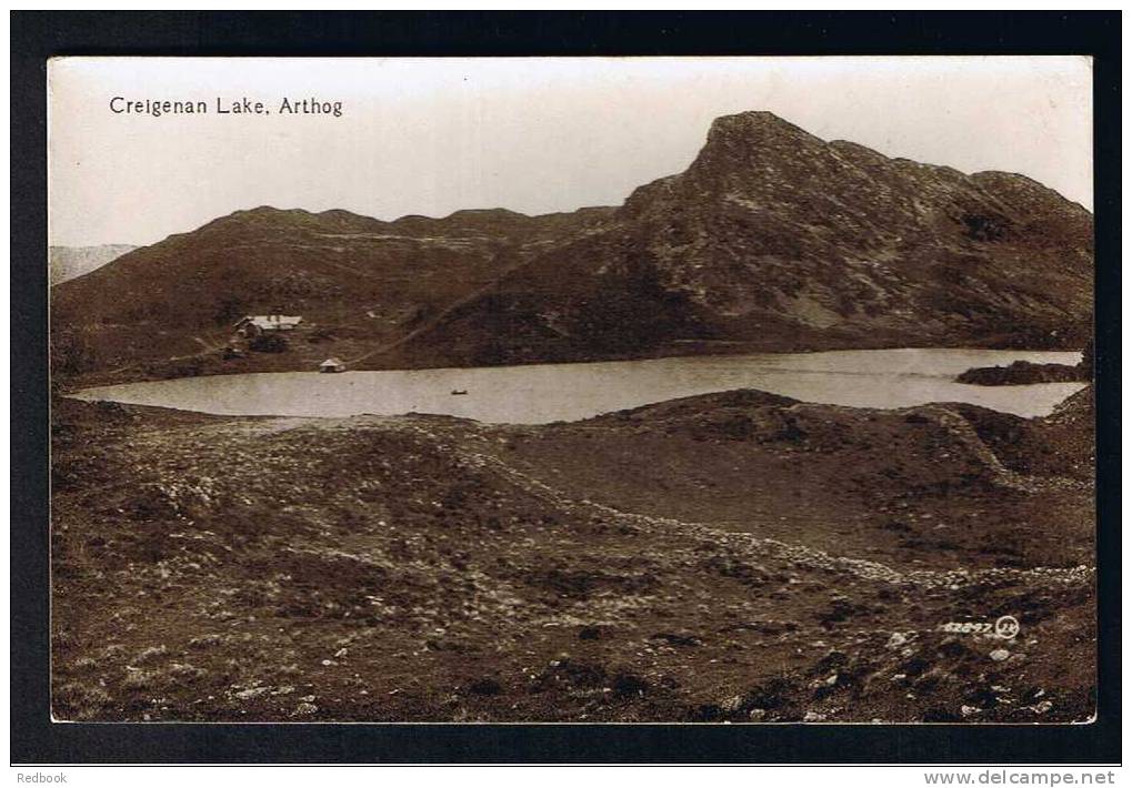 RB 697 - Early Postcard Creigenan Lake Arthog Merionethshire Wales - Merionethshire