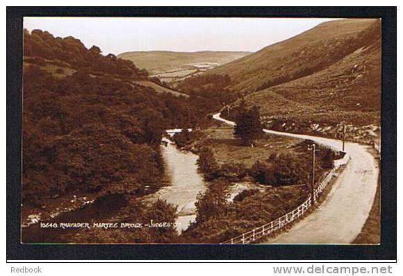 RB 697 - Judges Real Photo Postcard Rhayader Marteg  Bridge Radnorshire Wales - Radnorshire