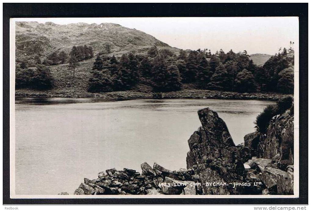 RB 697 - Judges Real Photo Postcard Llyn Cwm-Bychan Merionethshire Wales - Merionethshire