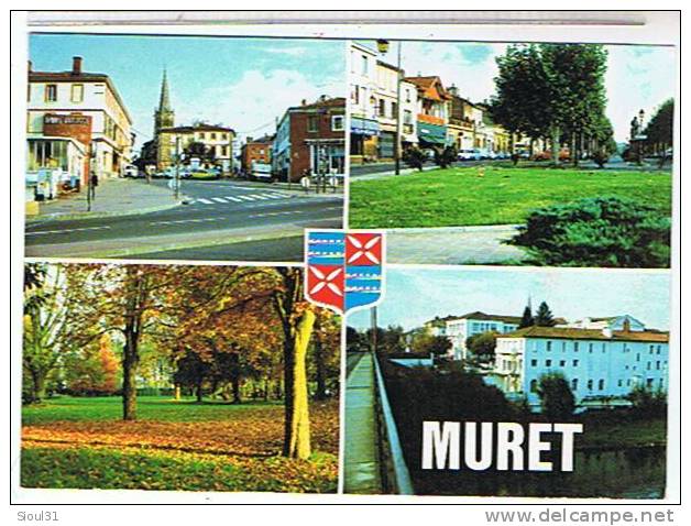 31..  MURET   - 4  VUES  TBE - Muret