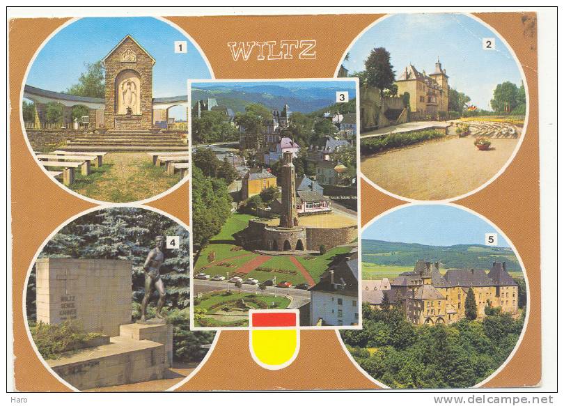 WILTZ - Carte 5 Vues (1612) - Wiltz