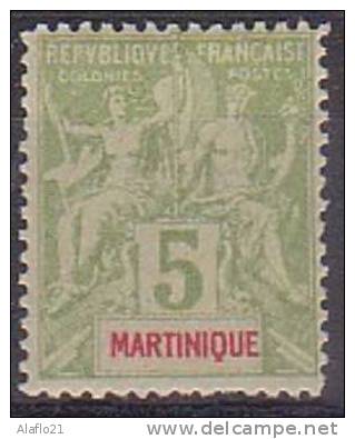 £5 -  MARTINIQUE -   N° 44 - NEUF - Sonstige & Ohne Zuordnung