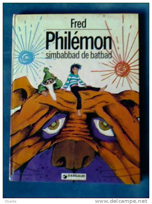 Philémon Simbabbad De Batbad EO Fred  Edition Originale, 3° Trim 1974 Dargaud. - Philemon