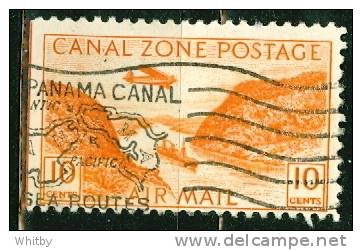 Canal Zone 1931 10 Cent Air Mail Issue #C9 - Canal Zone