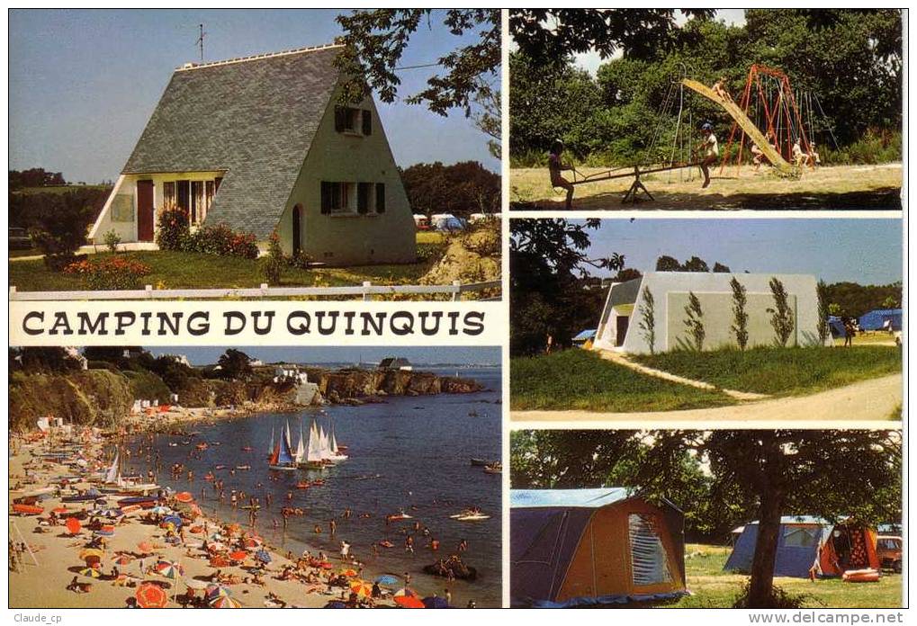 29--CLOHARS-CARNOET--CPM--Camping Du Quinquis--Forét De Quimperlé--Rigault;Propriétaire - Clohars-Carnoët
