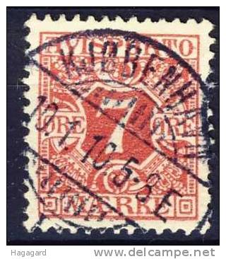 ##Denmark 1907. Newspaper Dues. Michel 3X. Cancelled(o) - Postage Due