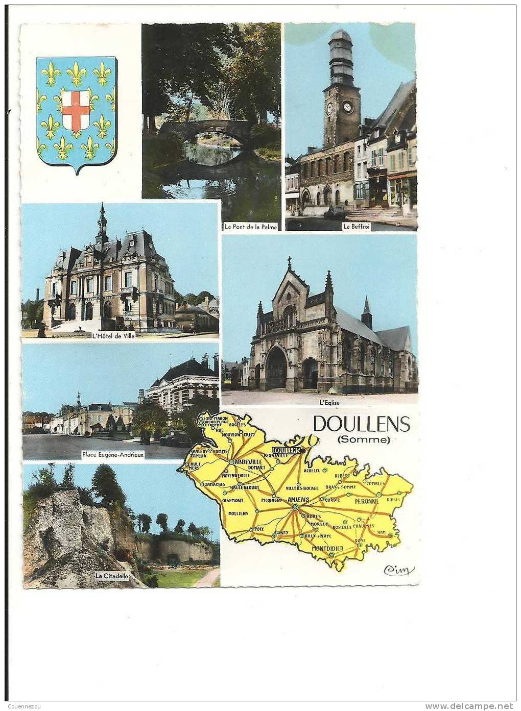 V 270  DOULLENS  MULTIVUES - Doullens