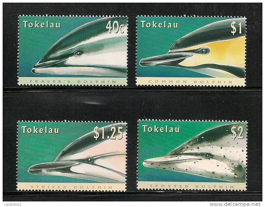 Tokelau 1996 Dolphins MNH - Dolphins