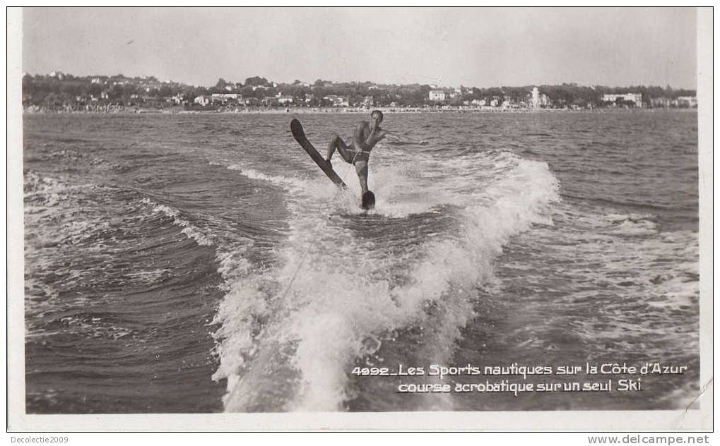 B20526 Les Sport Nautiques Sur De Cote D Azur Sky Nautique Not Used Perfect Shape - Water-skiing