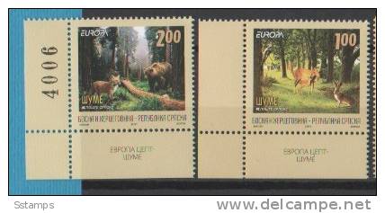 2011-RS  EUROPA CEPT FORESTS BOSNIA SERBISCHE REPUBLIK NEVER HINGED - 2011