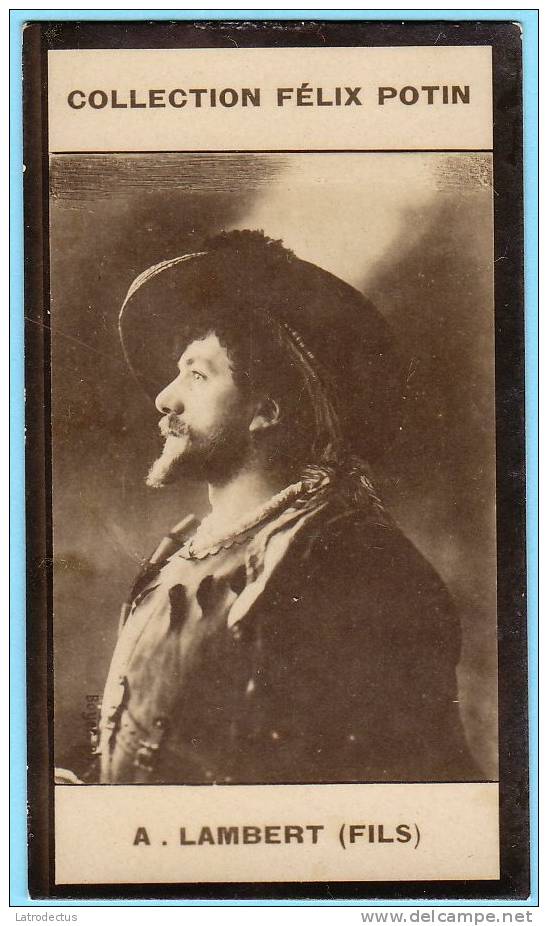 Collection Felix Potin - 1898 - REAL PHOTO - Albert Lambert Fils, Artiste Dramatique,  Acteur Français - Félix Potin