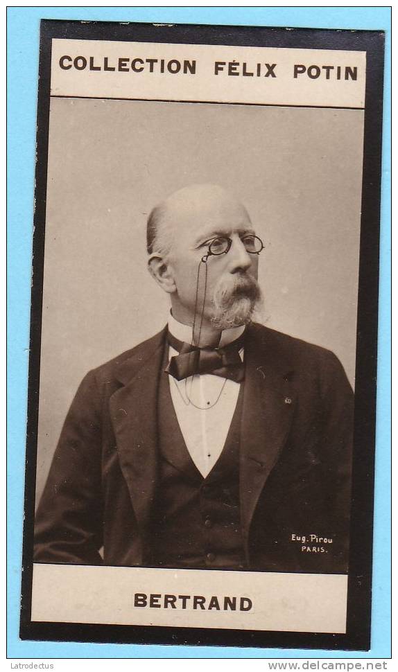Collection Felix Potin - 1898 - REAL PHOTO - Bertrand, Procureur Général - Félix Potin