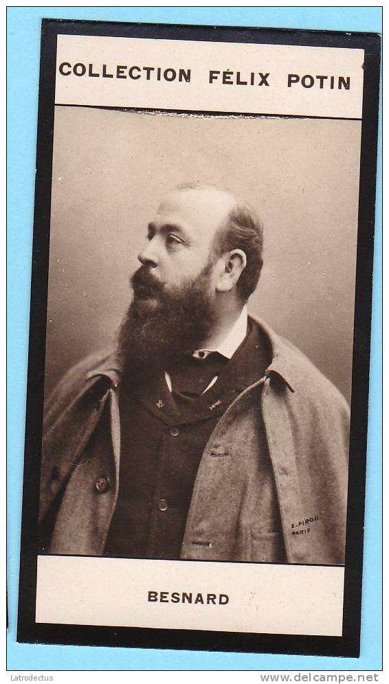 Collection Felix Potin - 1898 - REAL PHOTO - Besnard, Artiste Peintre - Félix Potin