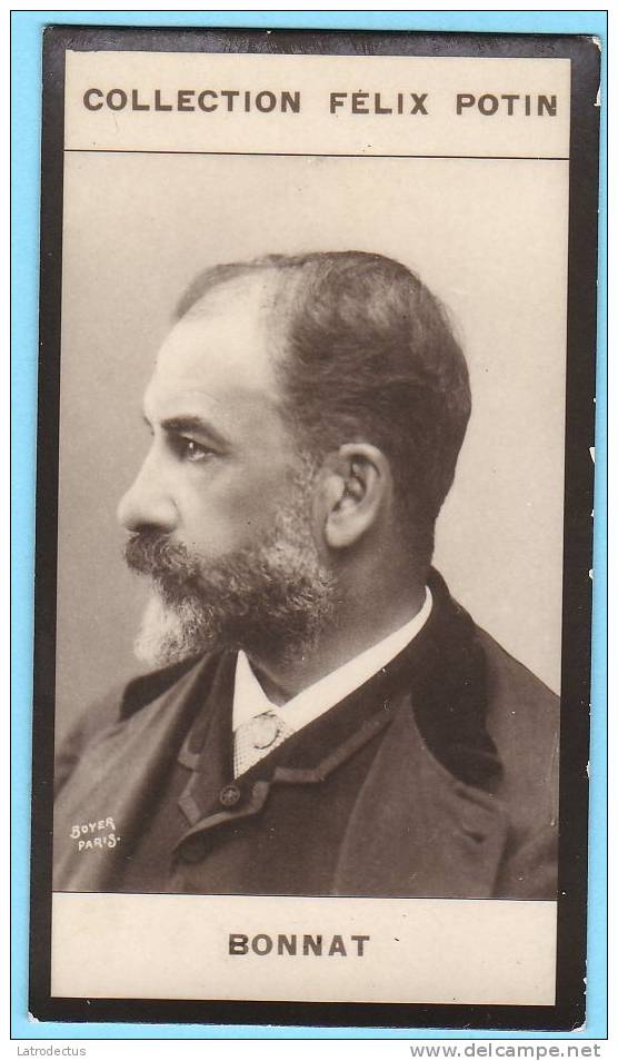 Collection Felix Potin - 1898 - REAL PHOTO - Bonnat, Artiste Peintre - Félix Potin