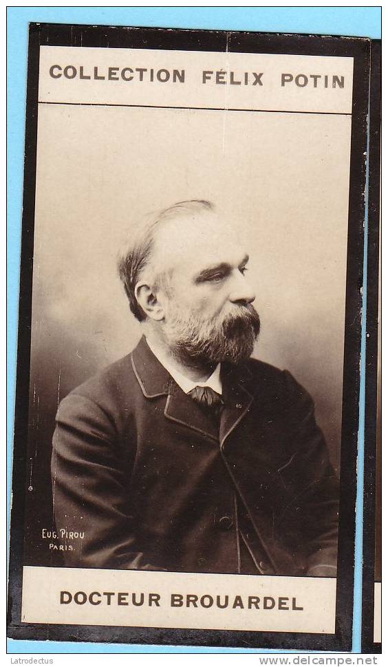 Collection Felix Potin - 1898 - REAL PHOTO - Brouardel (docteur) - Félix Potin