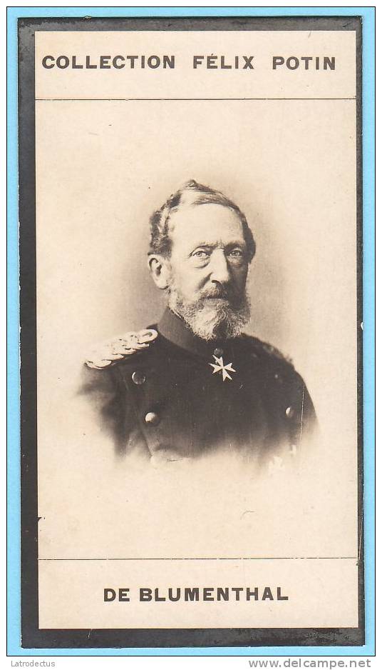 Collection Felix Potin - 1898 - REAL PHOTO - De Blumenthal, Leonhard Graf Von Blumenthal - Félix Potin