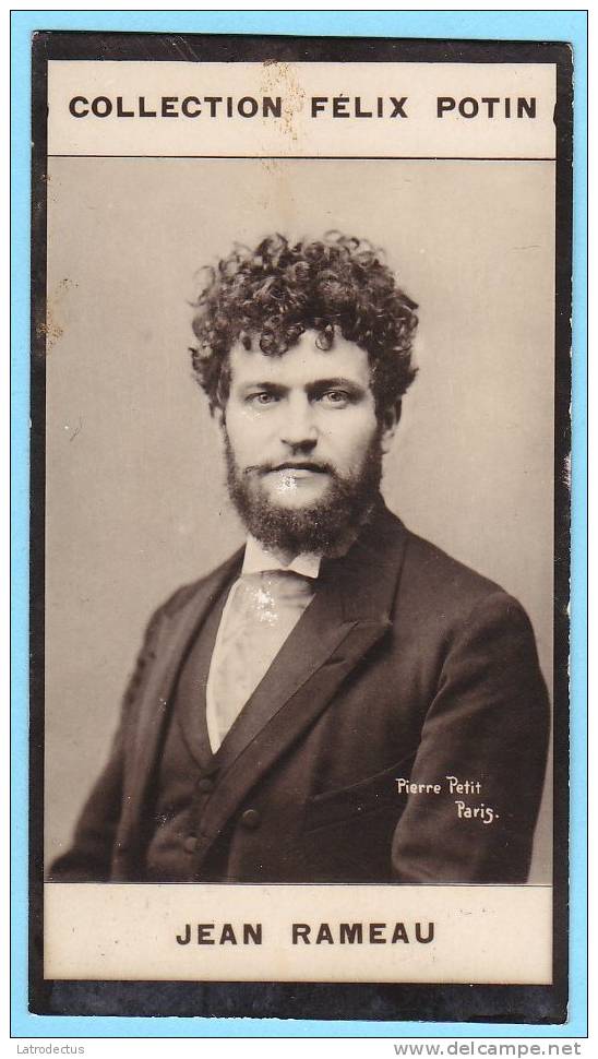 Collection Felix Potin - 1898 - REAL PHOTO - Jean Rameau, Homme De Lettres - Félix Potin