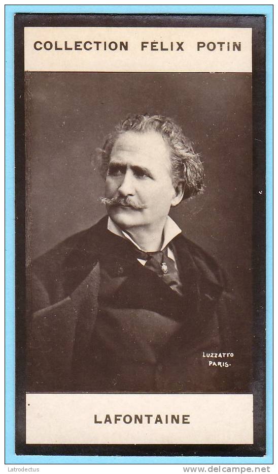 Collection Felix Potin - 1898 - REAL PHOTO - Lafontaine, Artiste Dramatique - Félix Potin