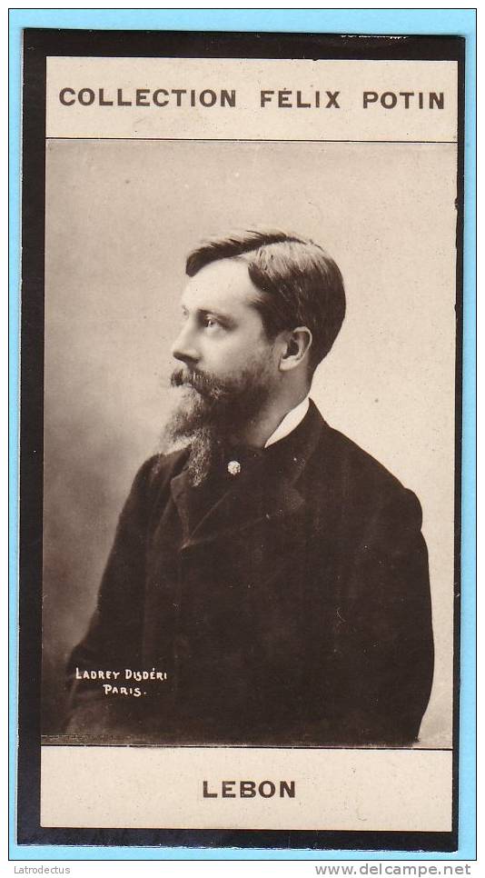 Collection Felix Potin - 1898 - REAL PHOTO - André Lebon, Homme Politique - Félix Potin