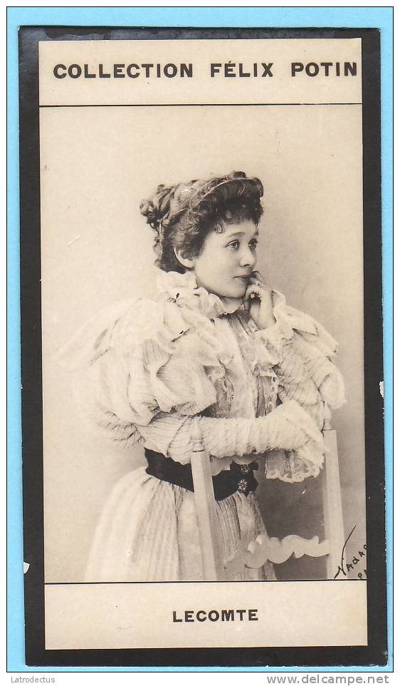 Collection Felix Potin - 1898 - REAL PHOTO - Lecomte, Artiste Dramatique - Félix Potin