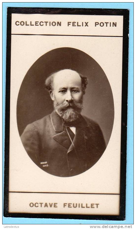 Collection Felix Potin - 1898 - REAL PHOTO - Octave Feuillet, Homme De Lettres - Félix Potin