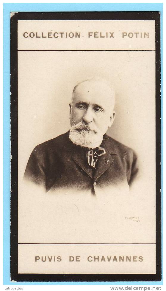 Collection Felix Potin - 1898 - REAL PHOTO - Puvis De Chavannes, Artiste Peintre - Félix Potin