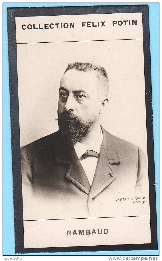 Collection Felix Potin - 1898 - REAL PHOTO - Alfred Nicolas Rambaud, Historien Et Homme Politique Français - Félix Potin