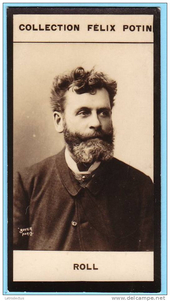 Collection Felix Potin - 1898 - REAL PHOTO - Alfred Roll, Peintre Naturaliste Français - Félix Potin