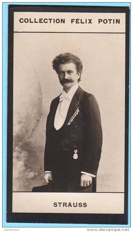 Collection Felix Potin - 1898 - REAL PHOTO - Richard Strauss, Deutscher Komponist - Félix Potin