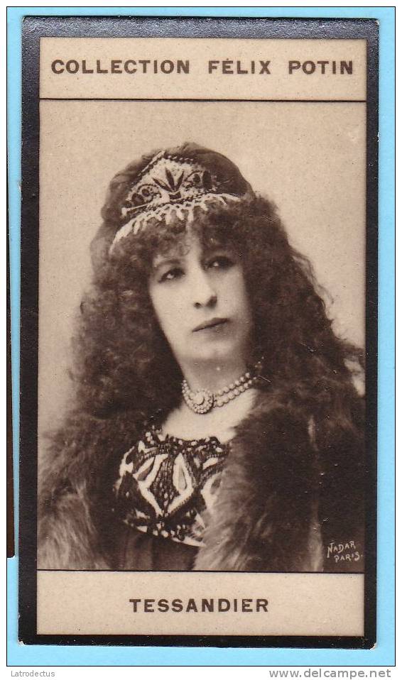 Collection Felix Potin - 1898 - REAL PHOTO - Aimée Tessandier, Comédie Française Theâtre - Félix Potin