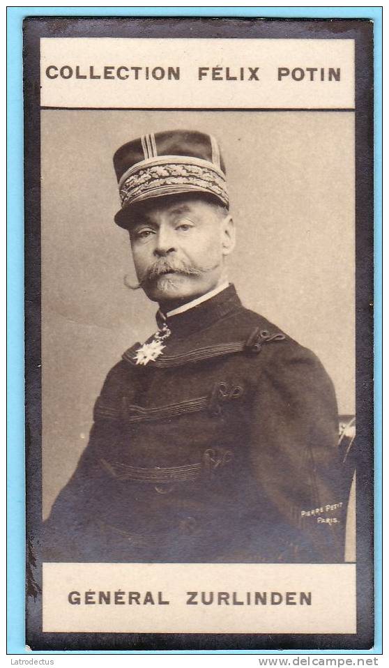 Collection Felix Potin - 1898 - REAL PHOTO - Général Émile Zurlinden, Général De Division Et Homme Politique Français - Félix Potin