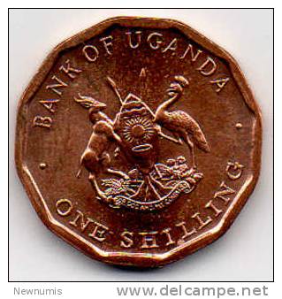 UGANDA 1 SHILLINGS 1987 - Uganda