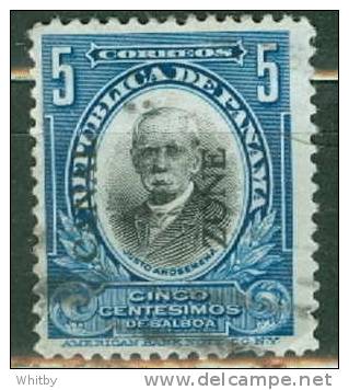 Canal Zone 1912 5 Cent  Arosemena  Issue #40 - Canal Zone